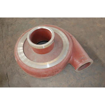 Slurry pump sheath rear